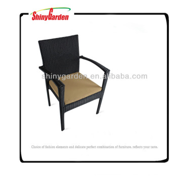 silla de comedor moderna de ratán, sillón de mimbre, sillas de ratán de aluminio